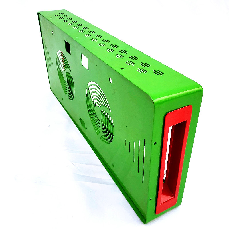 behuizing voor groene plantenlampen